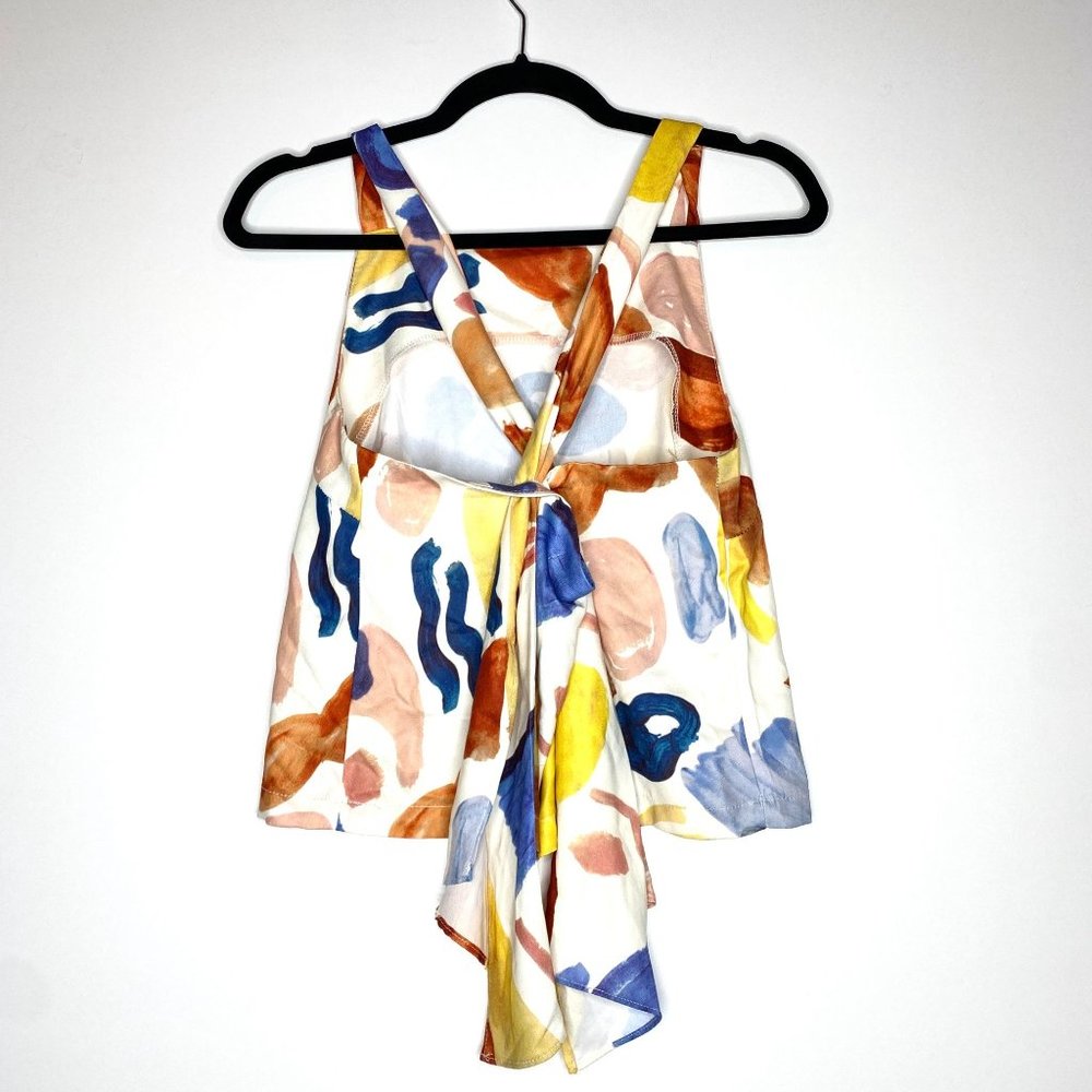 Haute Rogue Abstract Print Top - Picture 3 of 8